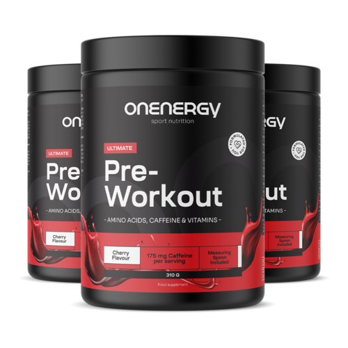 3x Pre-Workout – por ital készítéséhez, összesen 930 g