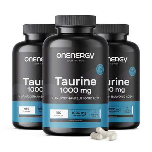 3x Taurin 1000 mg, összesen 540 kapszula