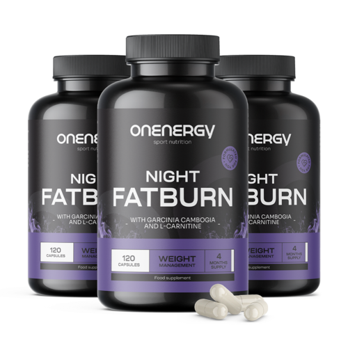 3x Night FatBurn, összesen 360 kapszula