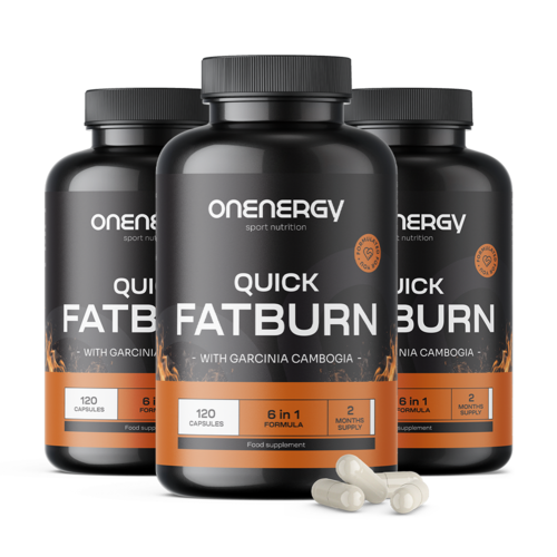 3x Quick FatBurn, összesen 360 kapszula