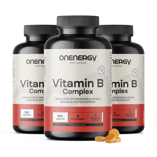 3x B-vitamin komplex, összesen 540 tabletta