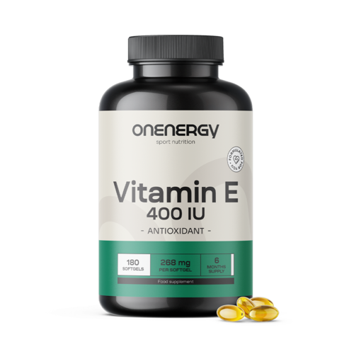 E-vitamin 400 NE, 180 lágy kapszula