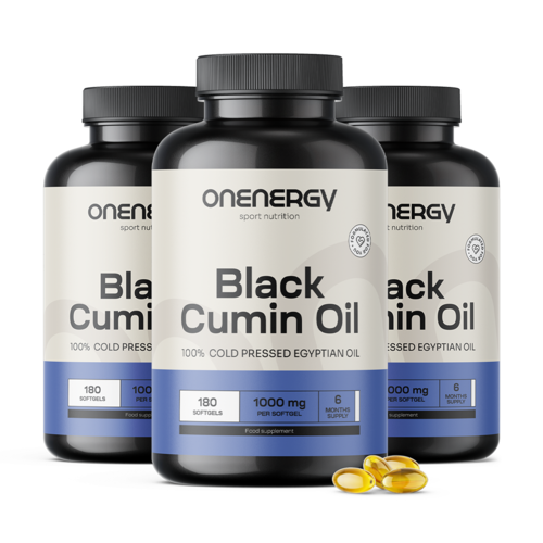 3x Feketekömény olaj 1000 mg, összesen 540 lágy kapszula