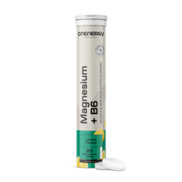 Magnézium + B6-vitamin – pezsgőtabletta, 20 pezsgőtabletta