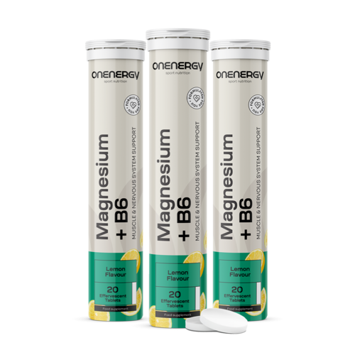 3x Magnézium + B6-vitamin – pezsgőtabletta, összesen 60 pezsgőtabletta