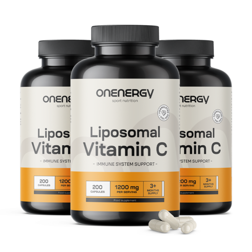 3x Liposzomás C-vitamin 1200 mg, összesen 600 kapszula