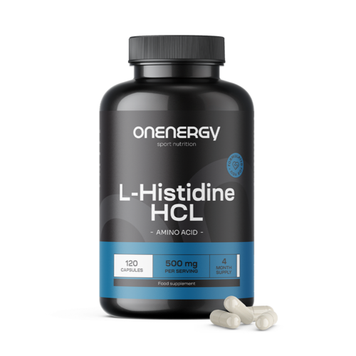 L-hisztidin HCL 500 mg, 120 kapszula