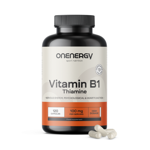 B1-vitamin 100 mg, 120 kapszula