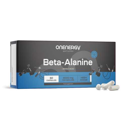 Béta-alanin 4000 mg, 60 kapszula