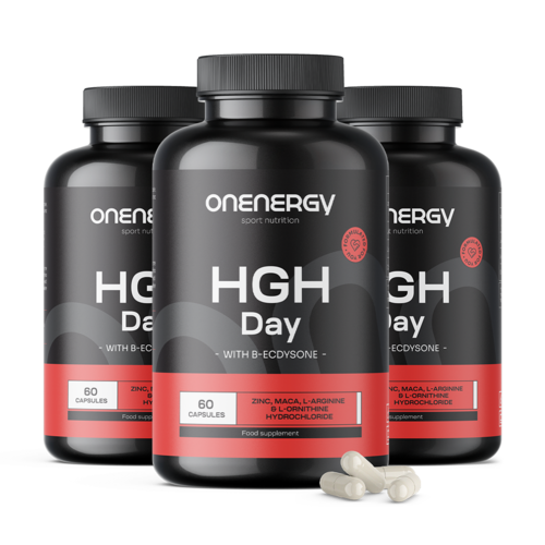 3x HGH Day – Natural HGH Booster, összesen 180 kapszula