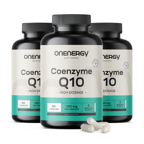 3x Q10 koenzim 100 mg, összesen 180 kapszula