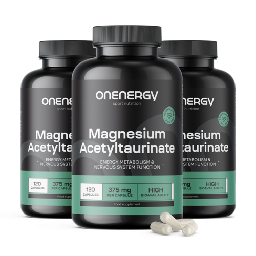 3x Magnézium-acetil-taurát, összesen 360 kapszula