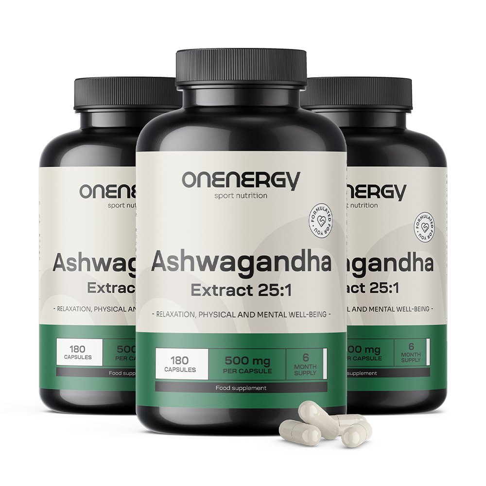 Ashwaganda 500 mg – kivonat 25:1