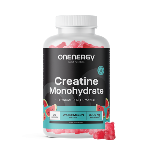 Kreatin-monohidrát 3000 mg – görögdinnye, 90 gumicukor