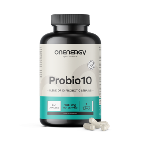 Probio10 – mikrobiológiai kultúrák komplexe, 60 kapszula