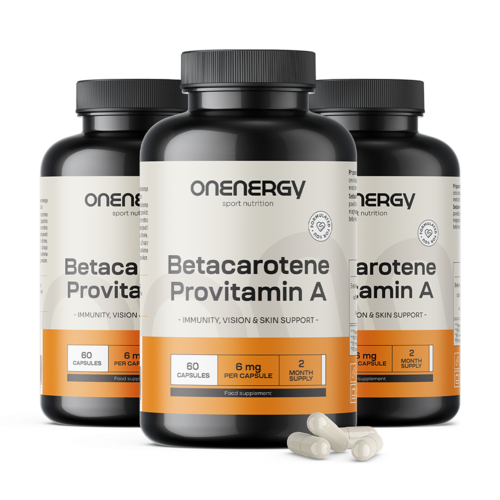3x Béta-karotin (provitamin A), összesen 180 kapszula