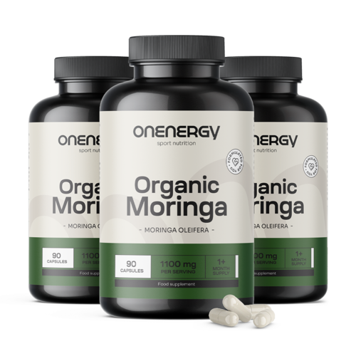 3x BIO Moringa 1100 mg, összesen 270 kapszula