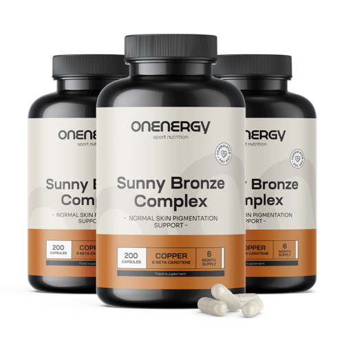 3x Sunny Bronze Complex – a barnulás támogatására, összesen 600 kapszula