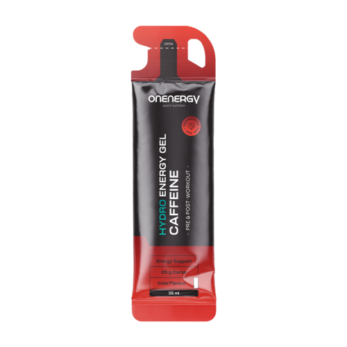 Hydro energiazselé koffeinnel – kóla, 55 ml