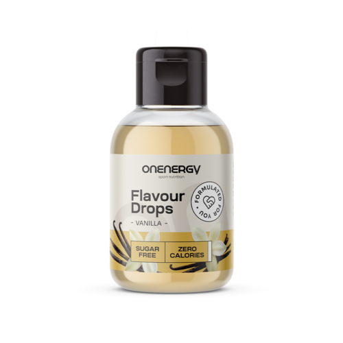 Flavour Drops cseppek édesítőszerrel – vanília, 50 ml