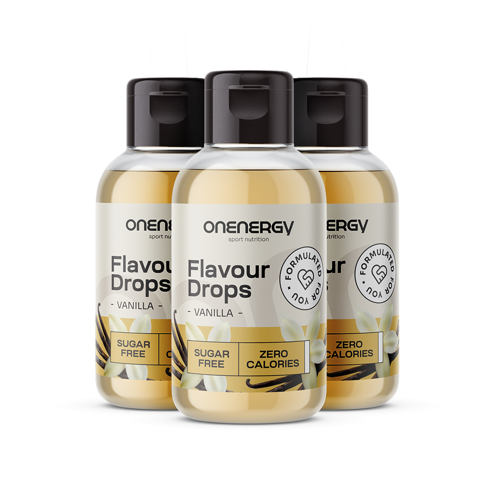 Flavour Drops cseppek édesítőszerrel – vanília, 50 ml