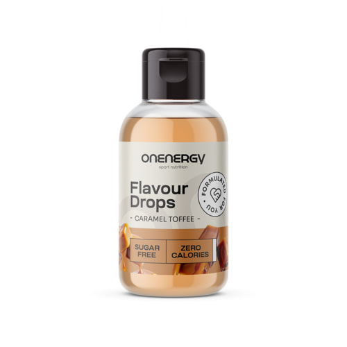 Flavour Drops cseppek édesítőszerrel – toffee karamell, 50 ml