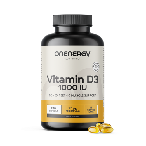 D3-vitamin 1000 NE, 240 lágy kapszula