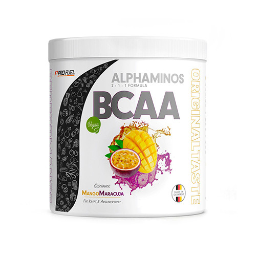 Vegán Alphaminos BCAA 2:1:1 - mangó és passion gyümölcs.