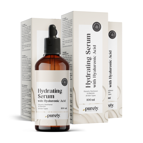 3x Hidratáló szérum hialuronsavval, összesen 300 ml