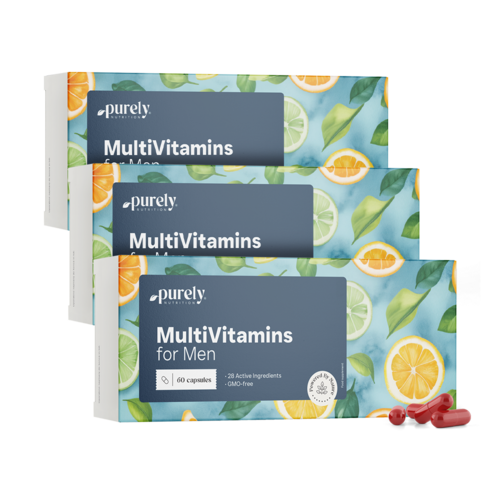3x Multivitaminok férfiaknak, összesen 180 kapszula