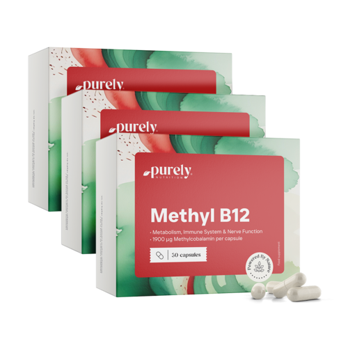 3x B12-vitamin – metilkobalamin, összesen 90 kapszula