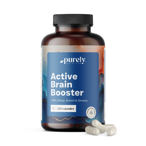 Active Brain Booster – a kognitív funkciók támogatása, 120 kapszula