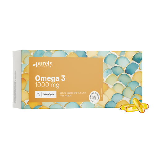 Omega-3 1000 mg – halolajból, 60 lágy kapszula