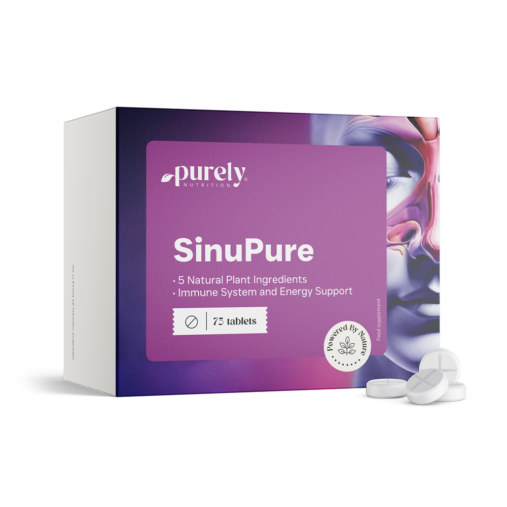 SinuPure - 5 gyógynövény támogatása