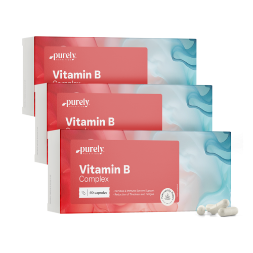 3x B-vitamin komplex, összesen 180 kapszula