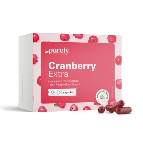 Cranberry Extra – tőzegáfonya és petrezselyem kivonat, 30 kapszula