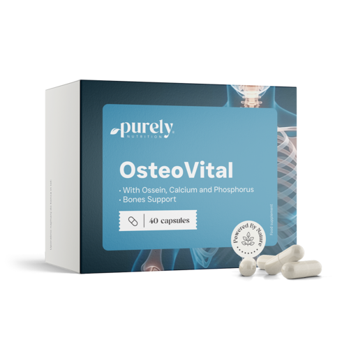 OsteoVital – oszein, kalcium és foszfor komplex, 40 kapszula
