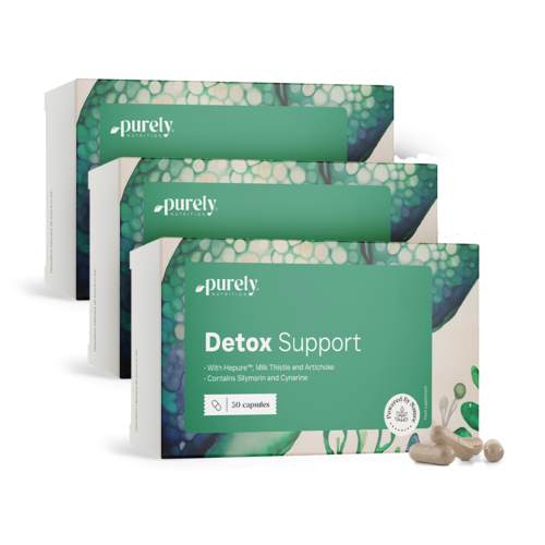 3x Detox Support – komplex articsókával és máriatövissel, összesen 90 kapszula