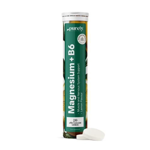 Magnézium + B6-vitamin – pezsgőtabletta, 20 pezsgőtabletta