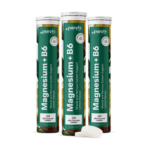 3x Magnézium + B6-vitamin – pezsgőtabletta, összesen 60 pezsgőtabletta