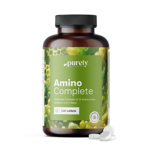 Amino Complete - kiegyensúlyozott komplex 12 aminosavból, 240 tabletta