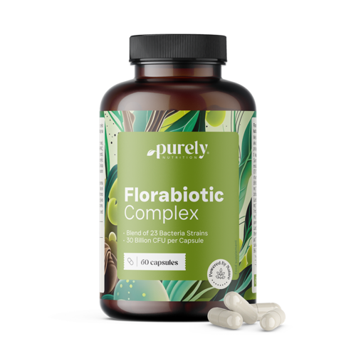 Florabiotic Complex – szimbiotikus formula 30 milliárd CFU-val, 60 kapszula