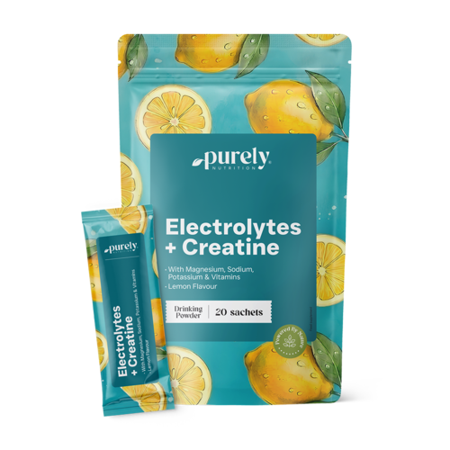 Elektrolitok kreatinnal – citrom, 20 tasak