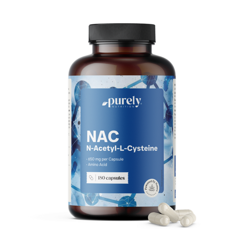 NAC 650 mg, 180 kapszula