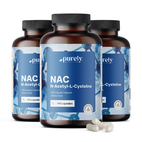 3x NAC 650 mg, összesen 540 kapszula