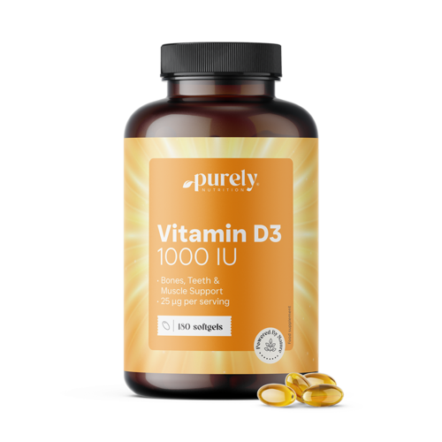 D3-vitamin 1000 NE, 180 lágy kapszula