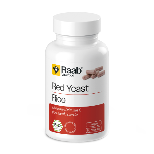 Vörös élesztő rizs 250 mg kapszulákban.