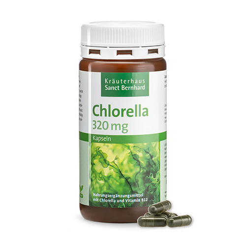 Chlorella. A szöveg, amelyet le kell fordítani, egy étrend-kiegészítő termék leírása.