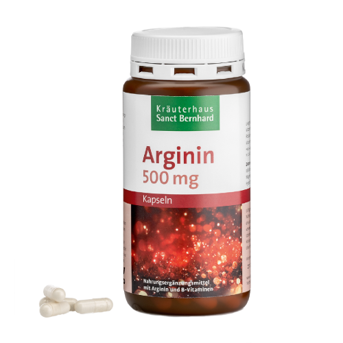 L-Arginin 500 mg, 150 kapszula