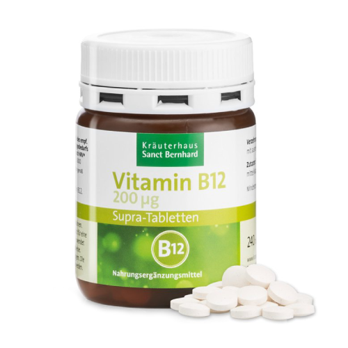 B12-Vitamin Supra, 200 µg, 240 tabletta